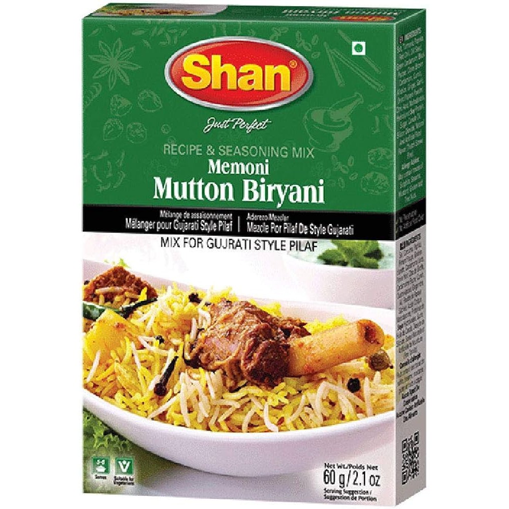 Shan Memoni Mutton Biryani Masala 60 GM