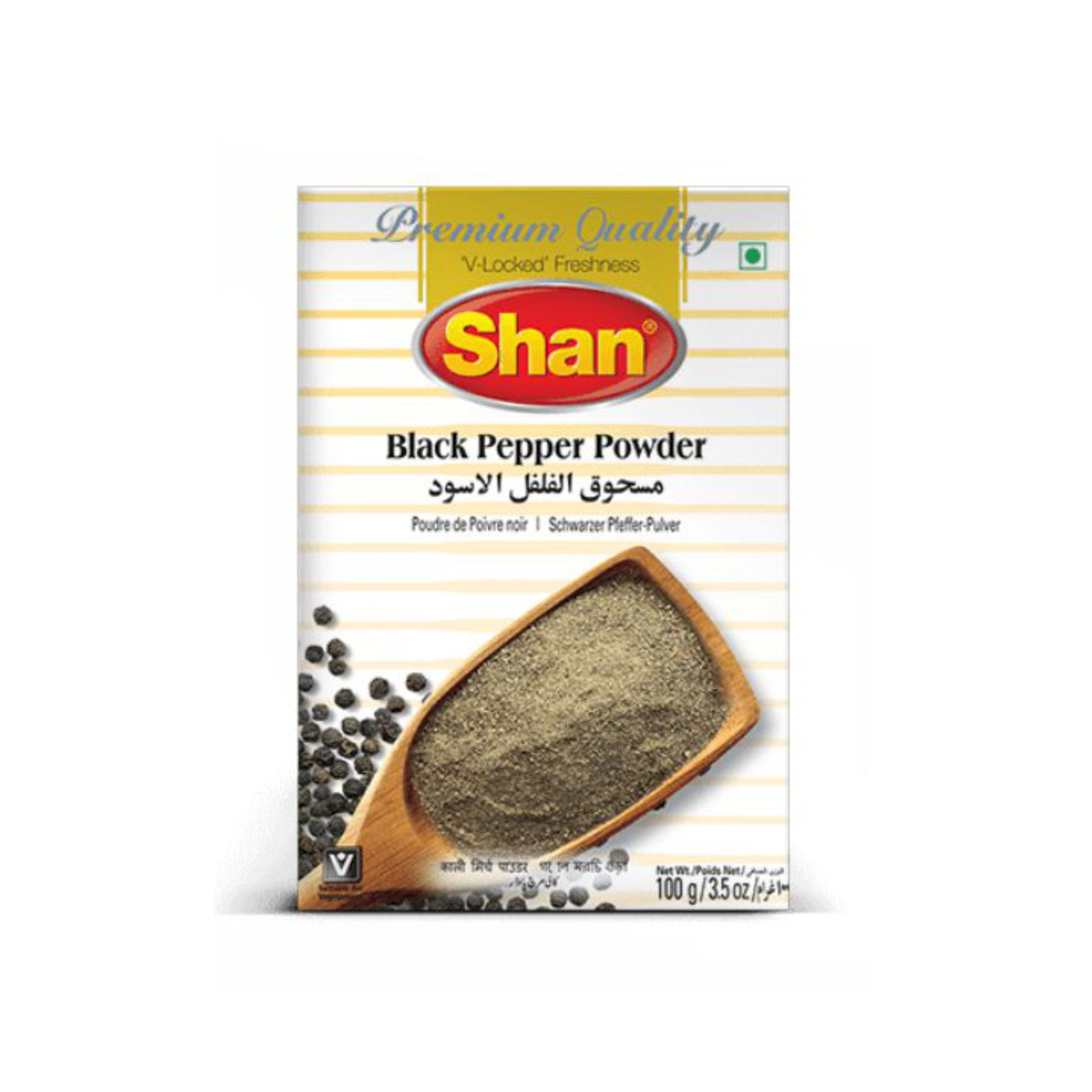 SHAN BLACK PEPPER POWDER 100 GM
