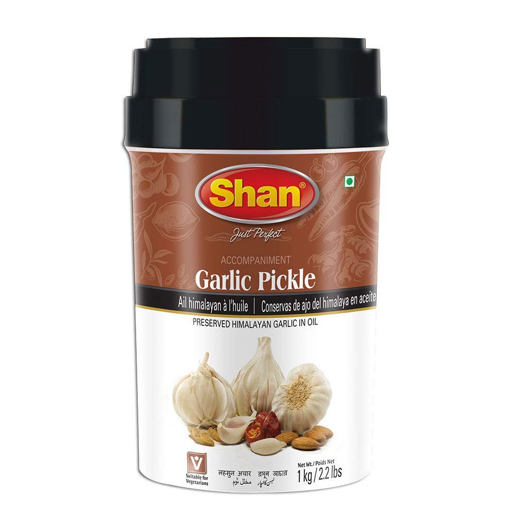 SHAN GARLIC PICKLE 1 KG