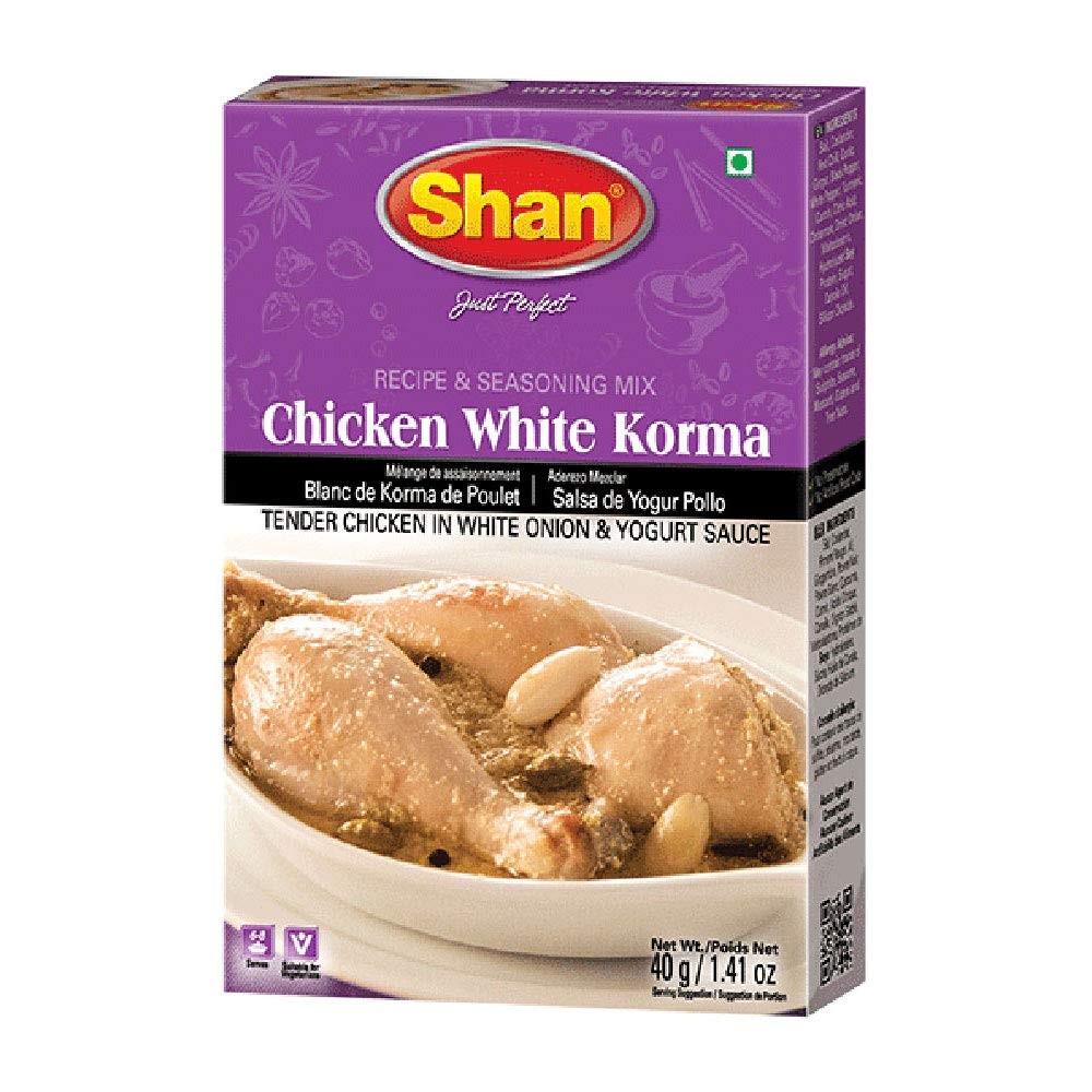 SHAN CHICKEN WHITE KORMA MIX 40 GM