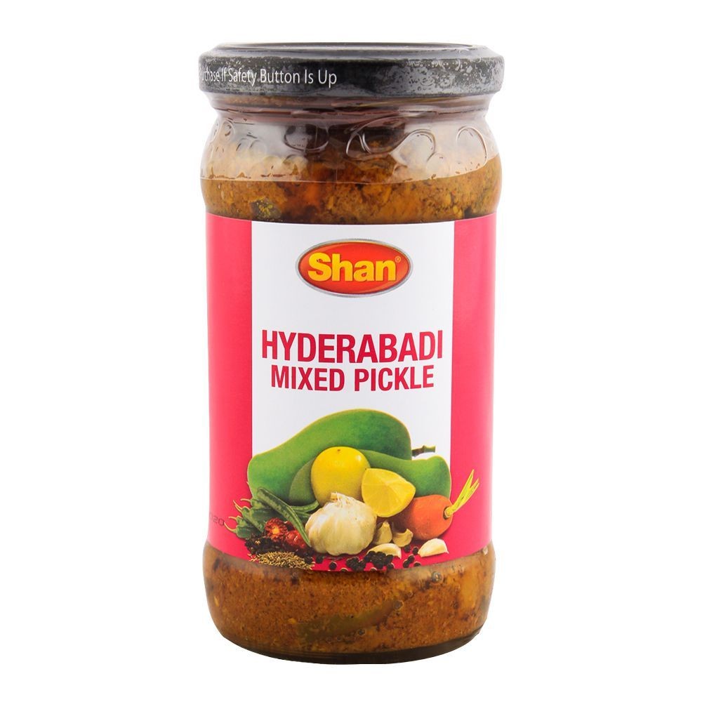 SHAN HYD MIXED PICKLE 320 GM