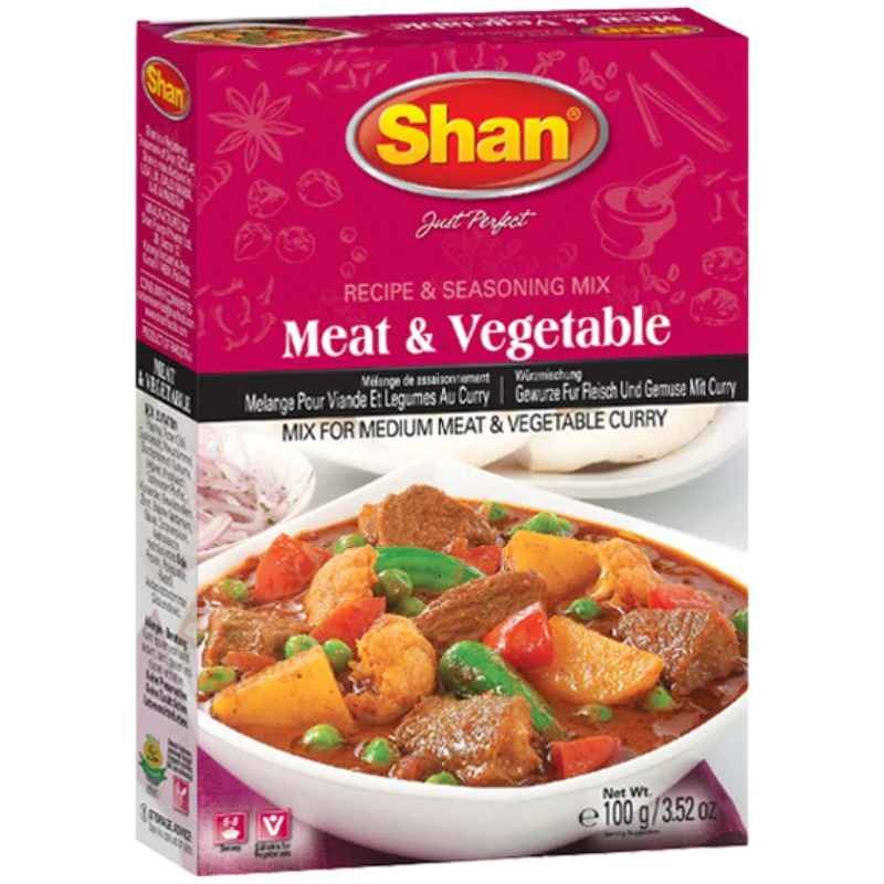MEAT VEGETABLE MASALA SHAN 100 GM