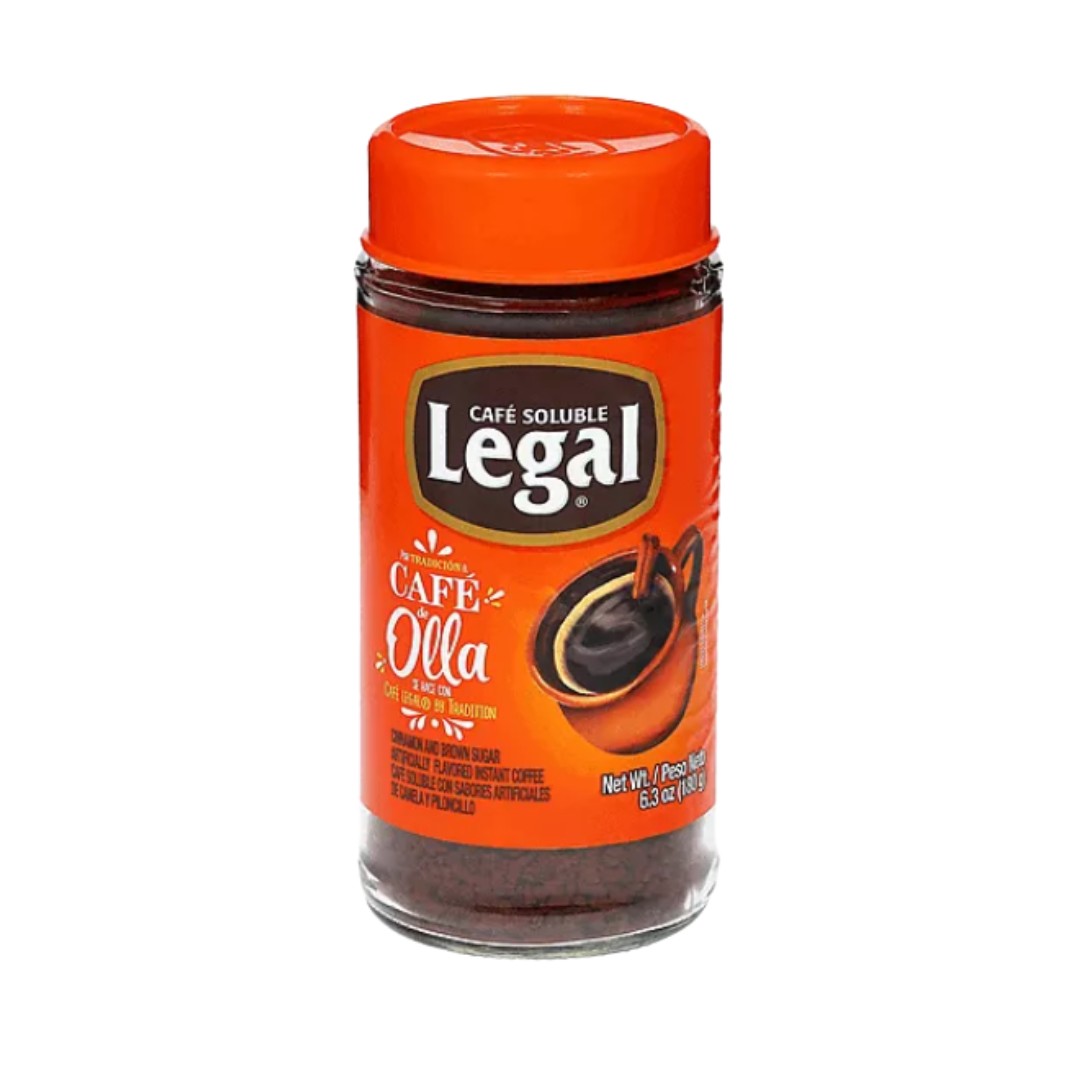 CAFE LEGAL CAFE DE OLLA INST COFFEE      6.3 OZ