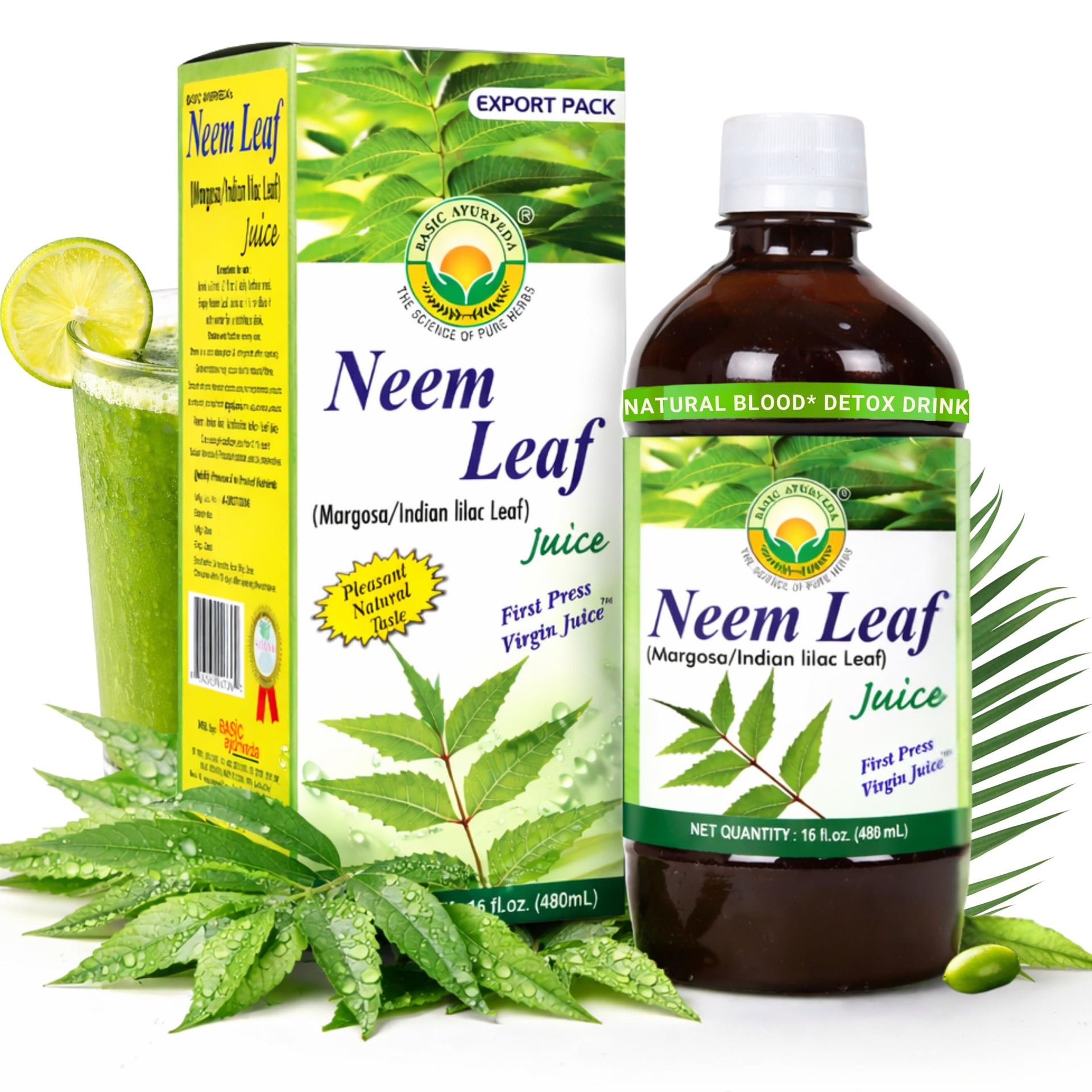 Ayurvedic Guru Neem Leaf Juice 480 ML