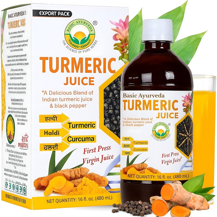 Ayurvedic Guru Turmeric Juice 480 ML