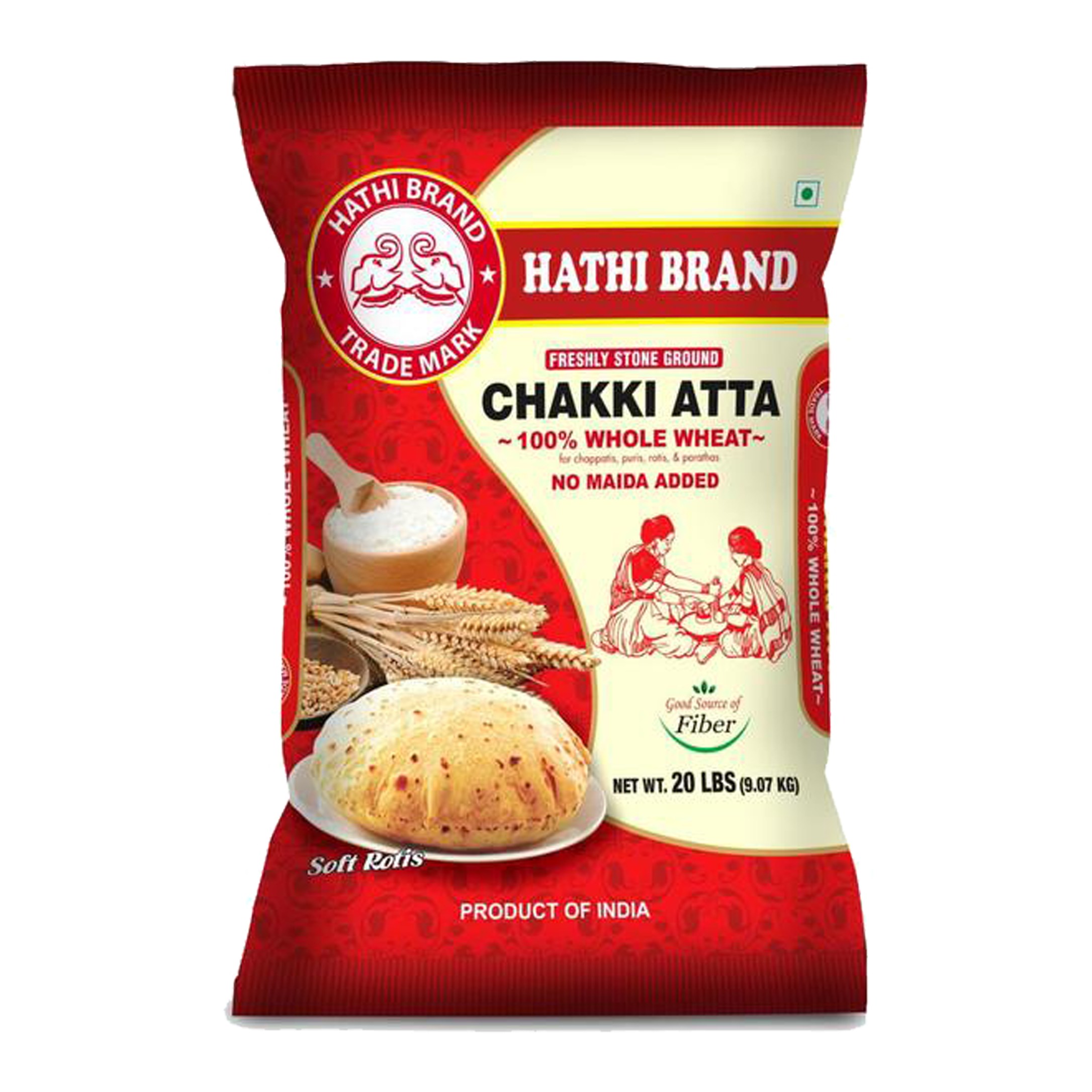 Hathi Brand Fiji Atta 20 LBS