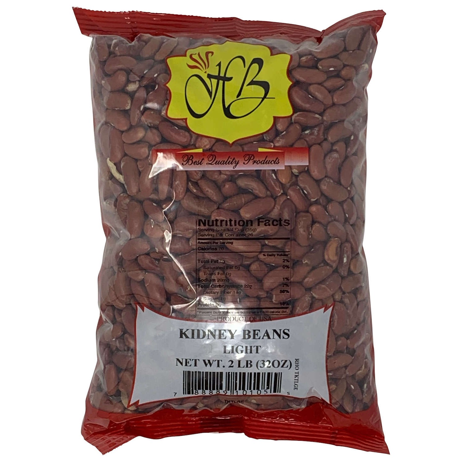 HB Kidney Beans 2 LBS