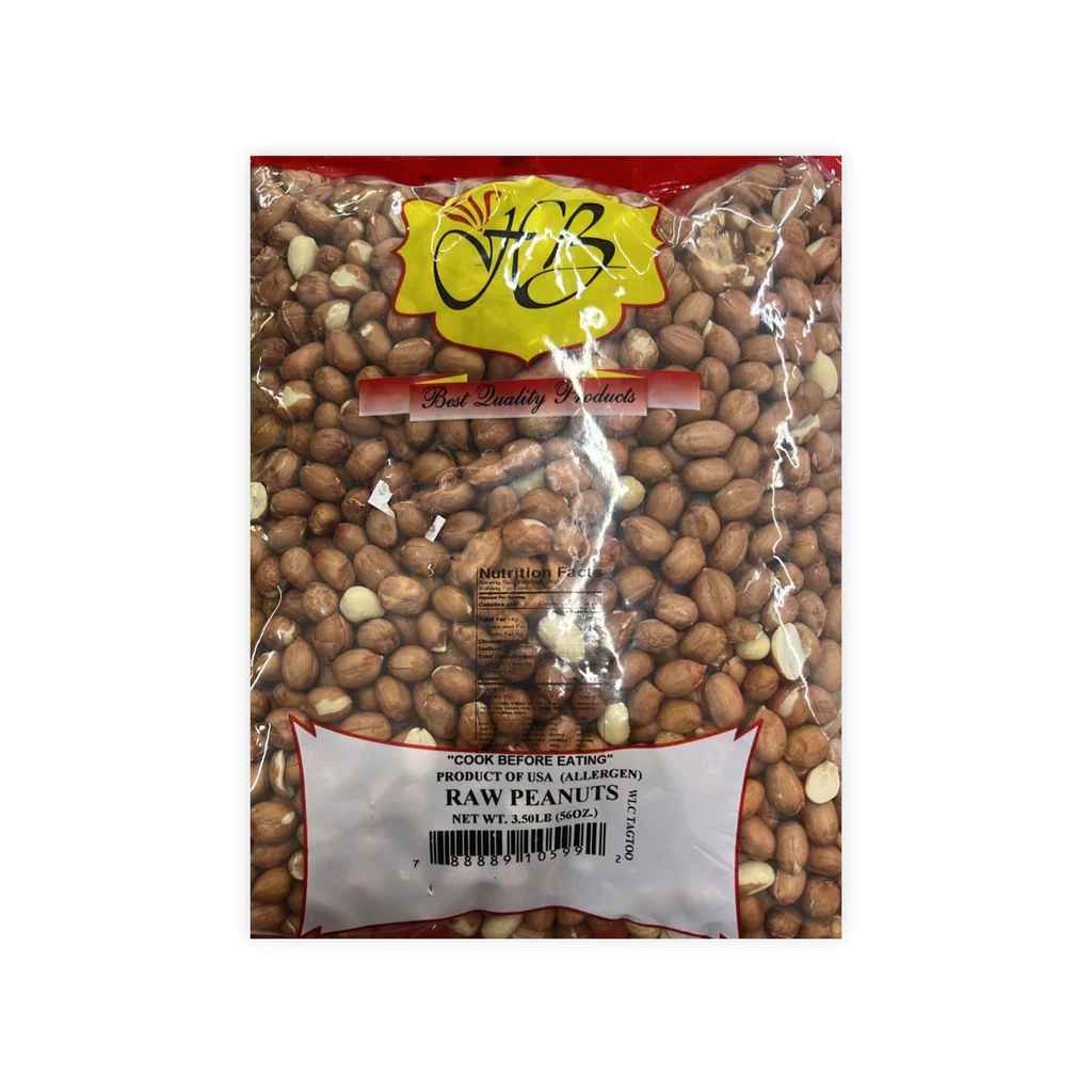 HB RAW PEANUTS 4 LBS
