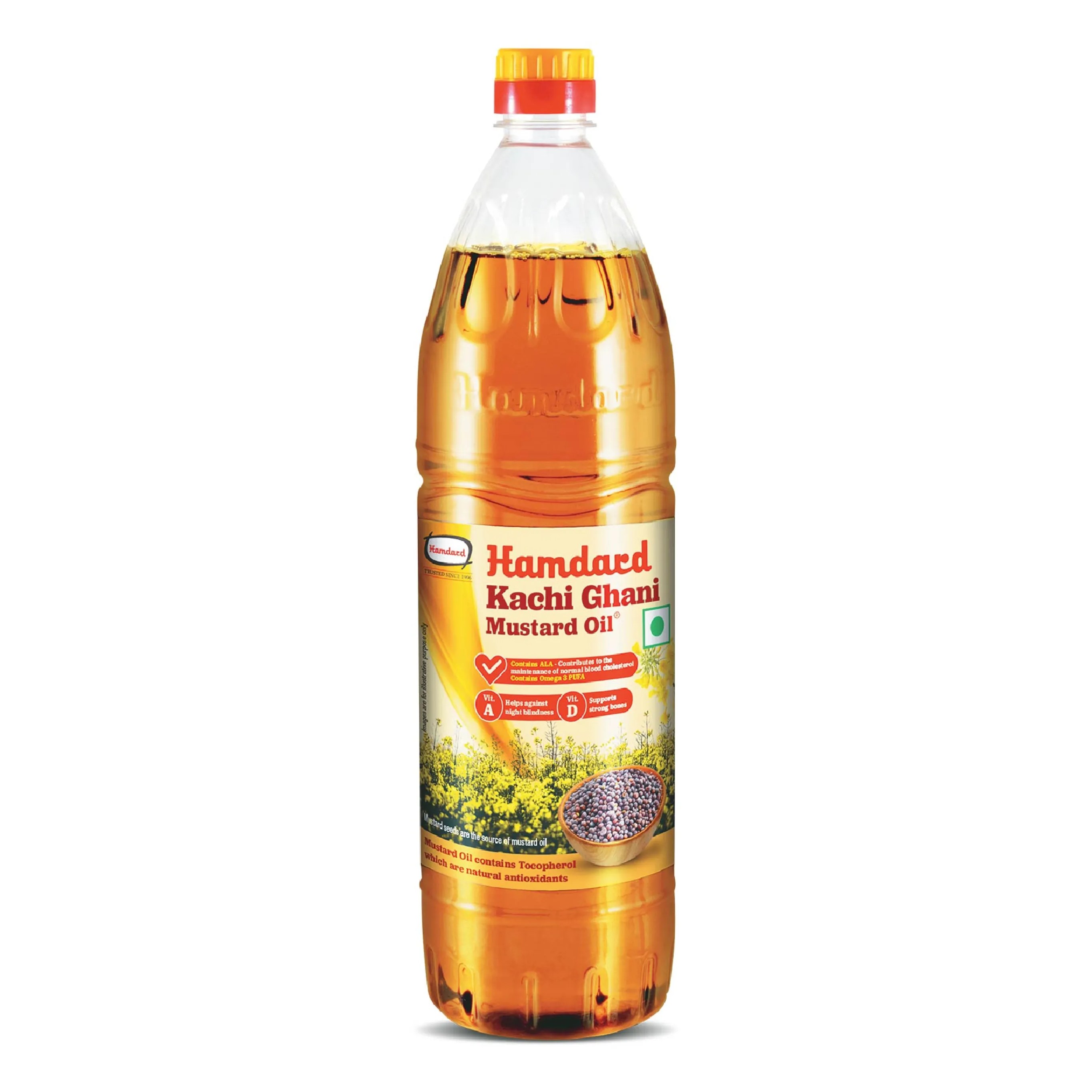 Hb Kachi Ghani Mustard Oil 1 Ltr