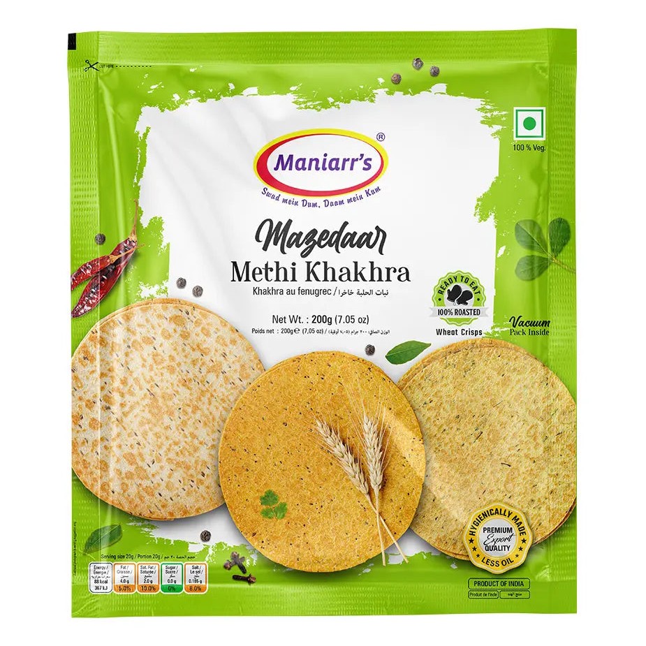 MANIARS METHI KHAKHRA 400 GM