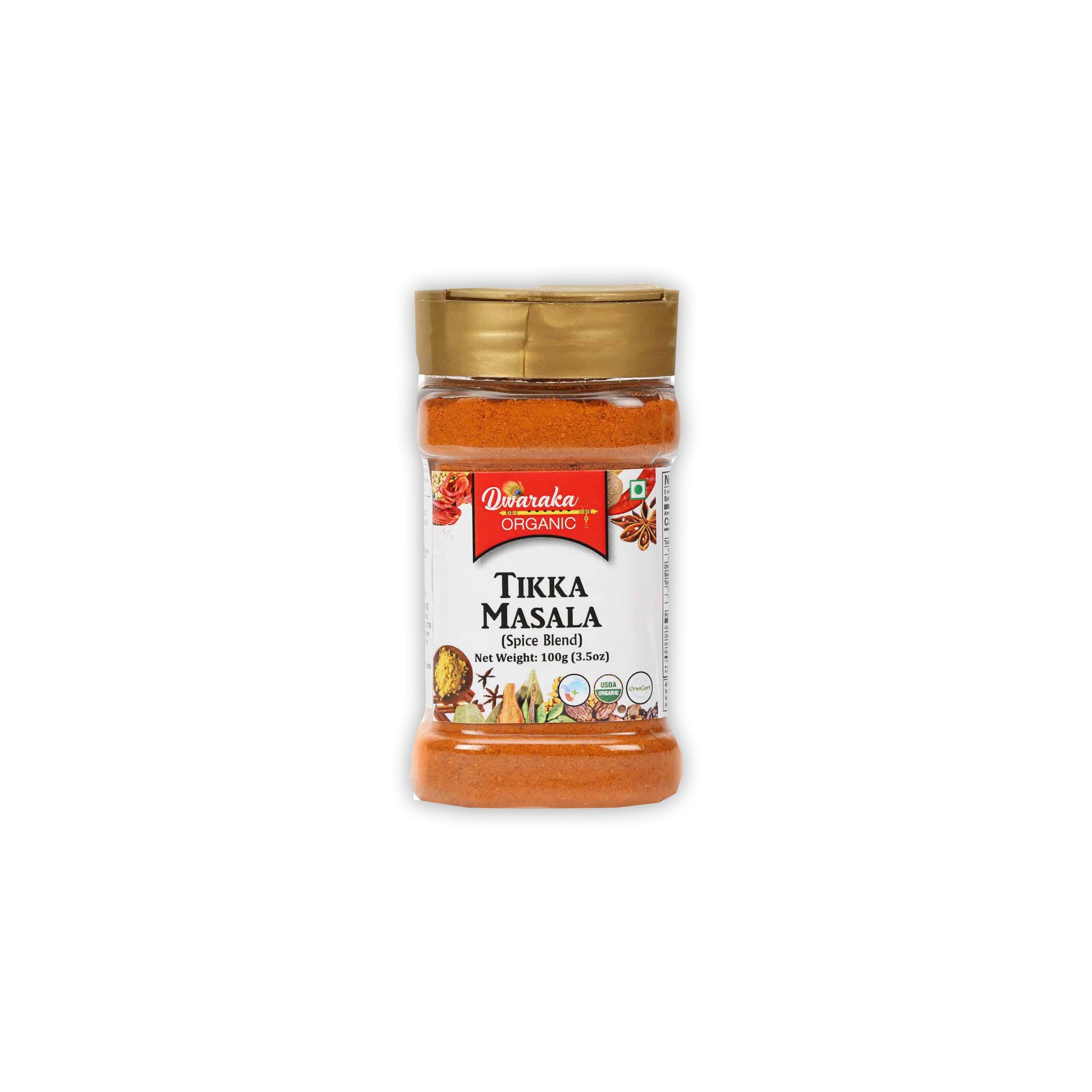 Dwaraka Tikka Masala Organic 100 GM