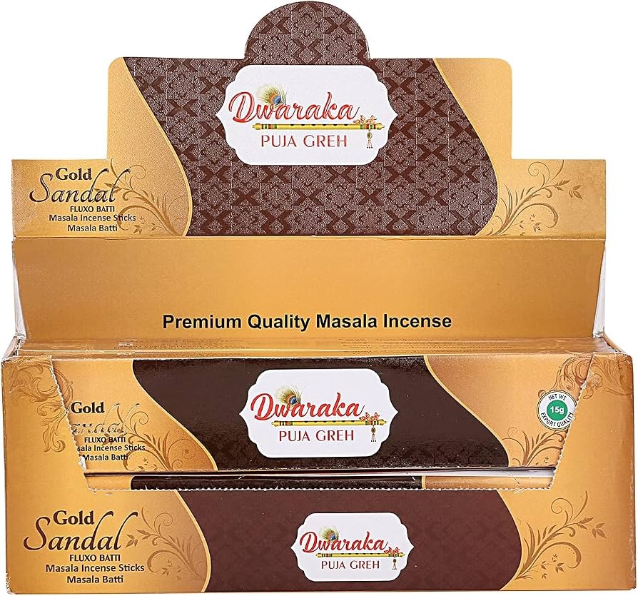 Dwaraka Sandalwood Incense Sticks 1 COUNT