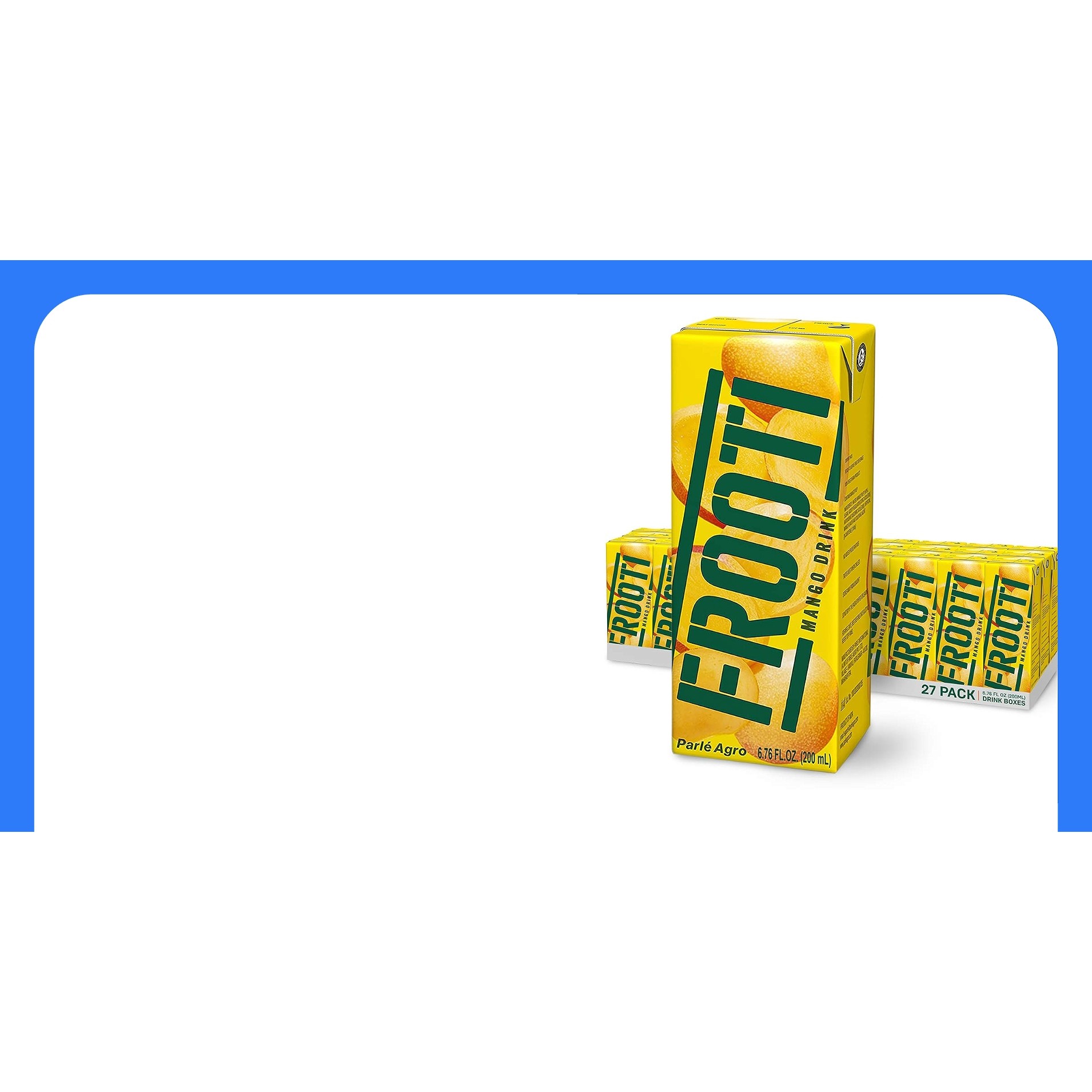 Frooti Frooti (27 Count Of 200 Ml Cans)