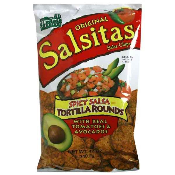 El Sabroso Salsitas Spicy Salsa Tortilla Rounds 1 Pack