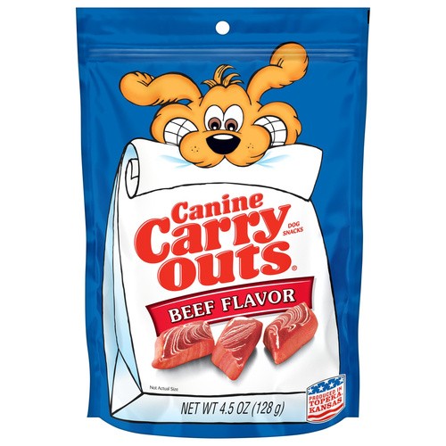 CANINE CARRY OUT BEEF 4.5 OZ