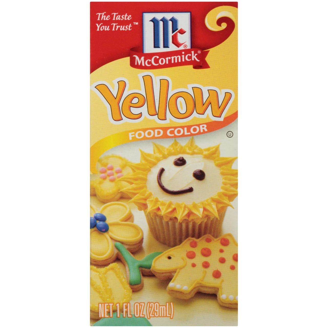 YELLOW FOOD COLOR 1 PACK