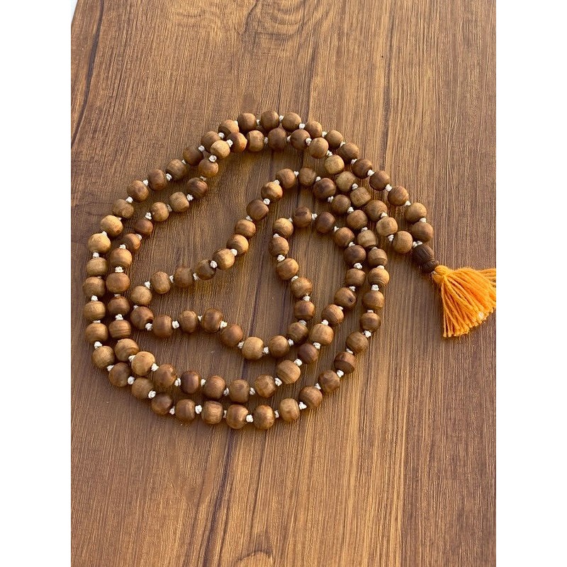 Bhakti Japa Mala Brown 1 PCS