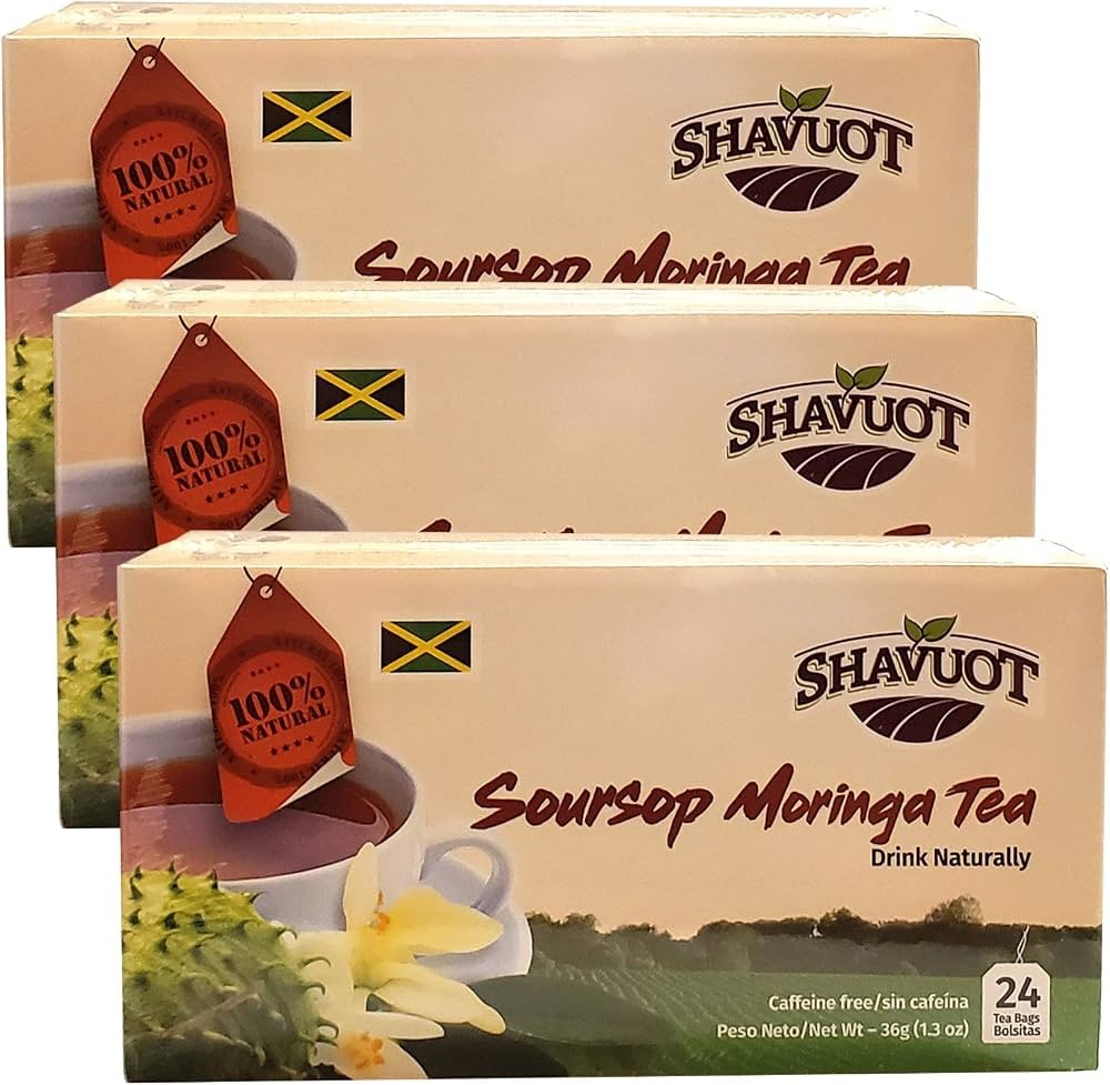Soursop Moringa Tea 3 PACK