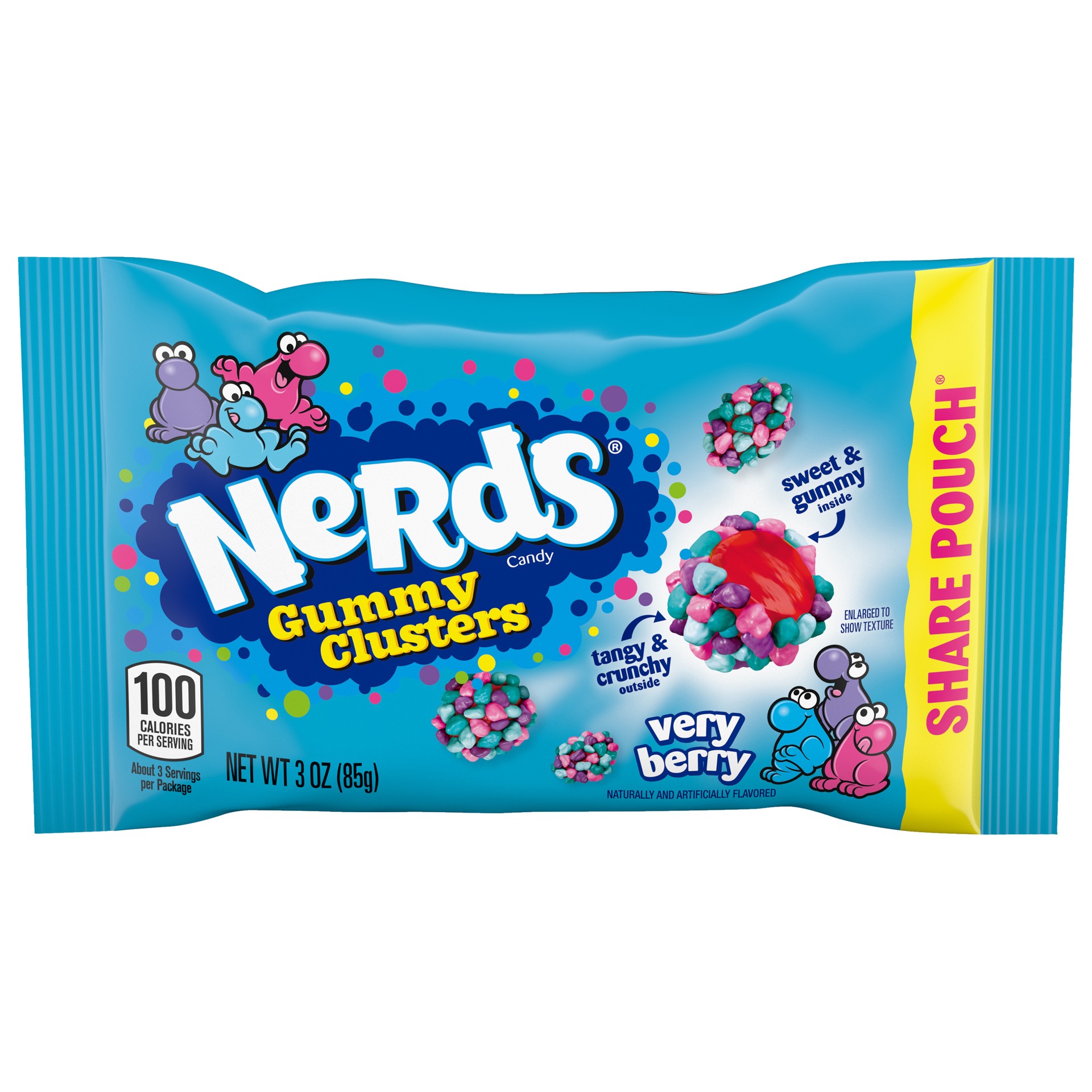 Nerds Gummy Clusters Very Berry 3 OZ
