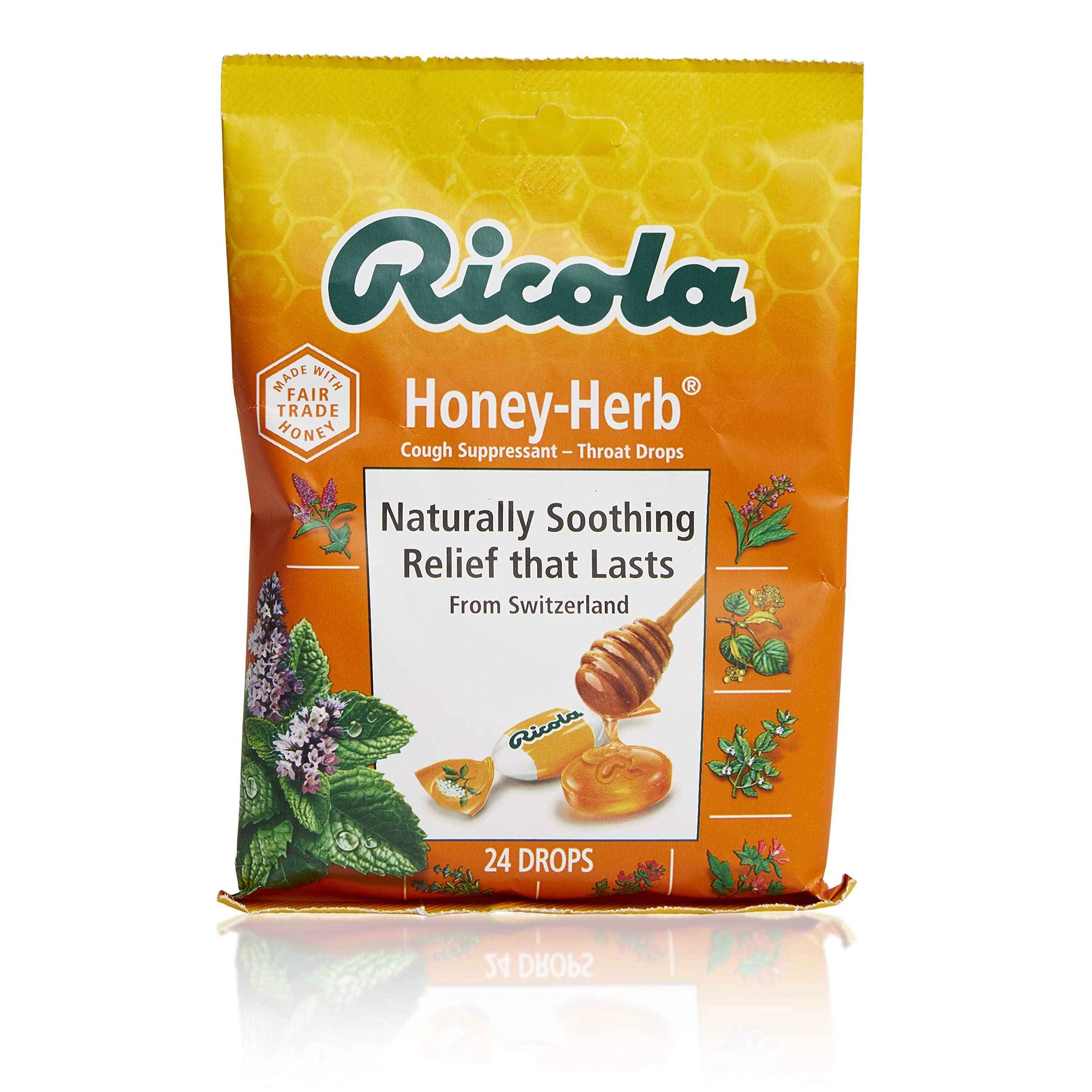 Ricola Natural Honey 1 PACK
