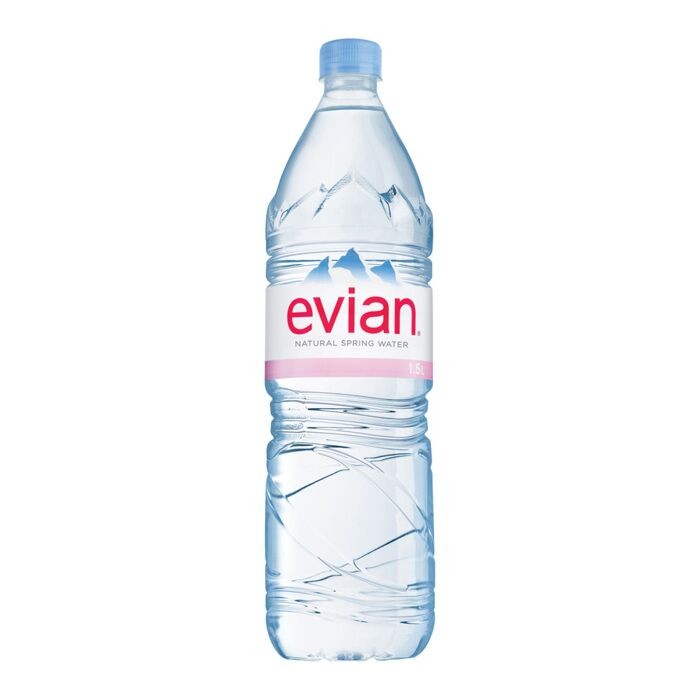 Evian Natural Spring Water 1.5 LTR