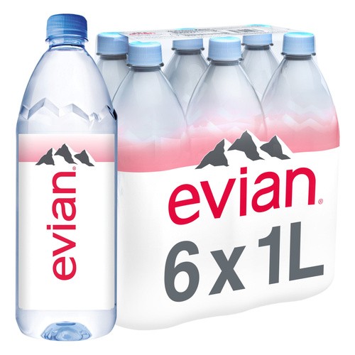 EVIAN WATER 33.8Z 33.8 OZ