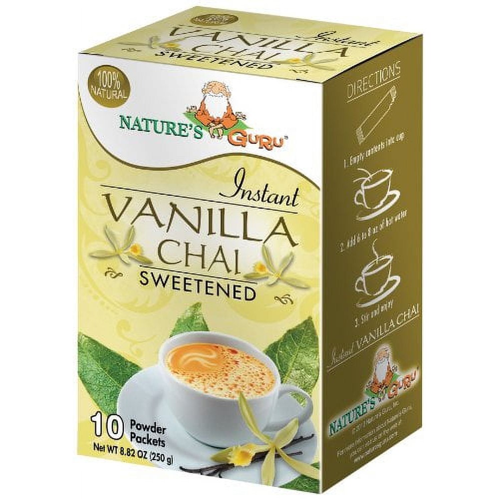 Natures Vanilla Chai Sweetened 250 GM