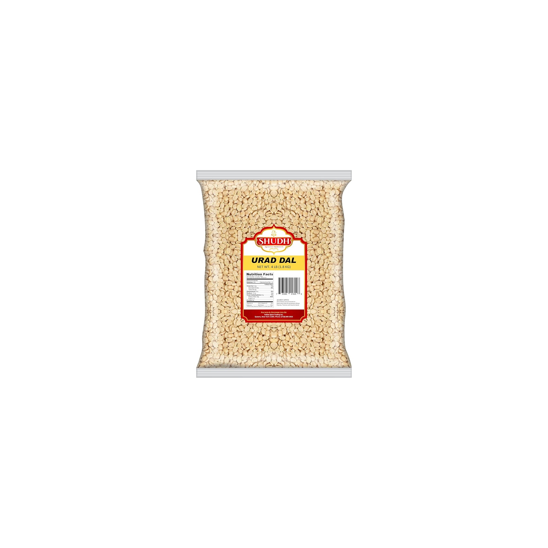 SHUDH URAD DAL 4 LBS