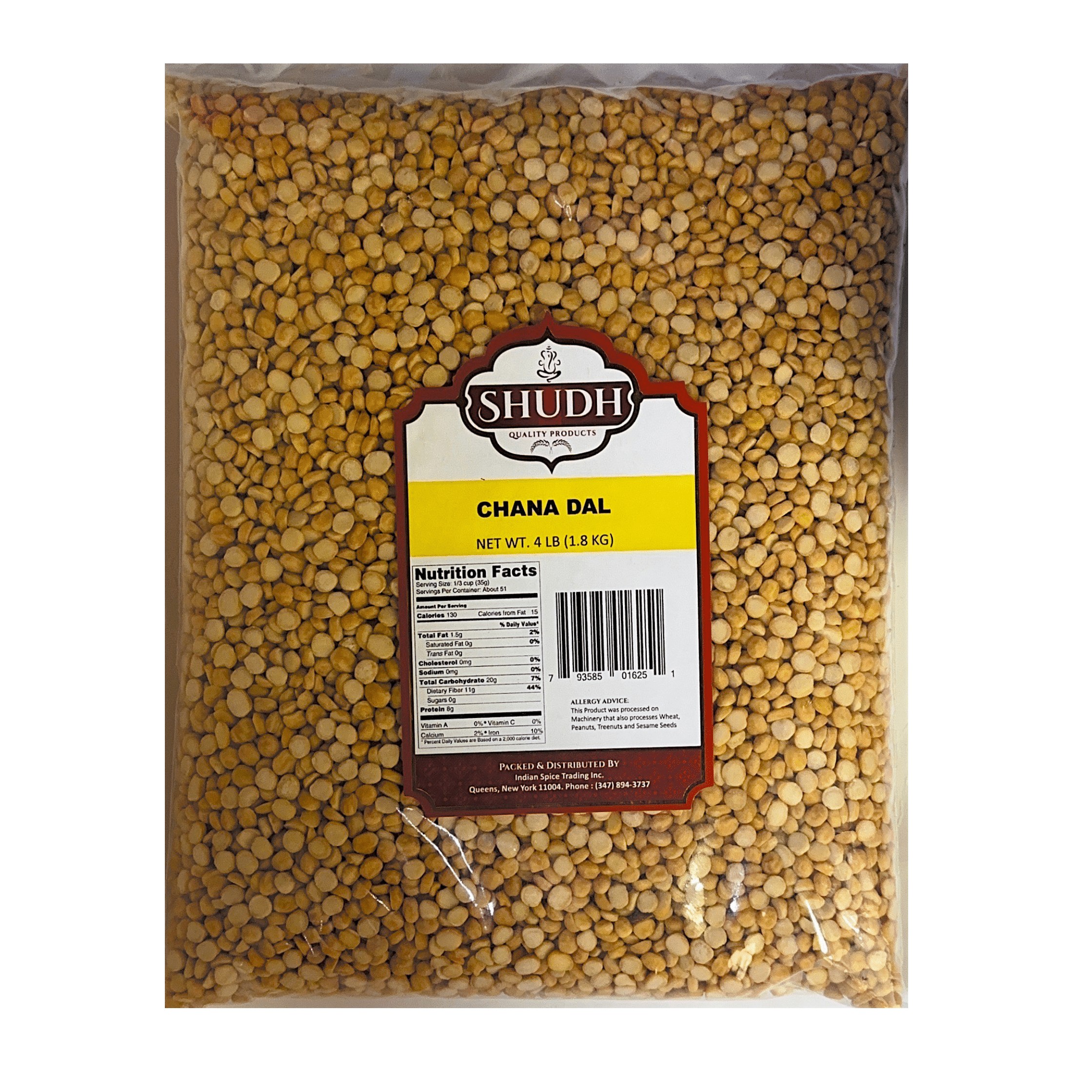 SHUDH CHANA DAL 4 LBS