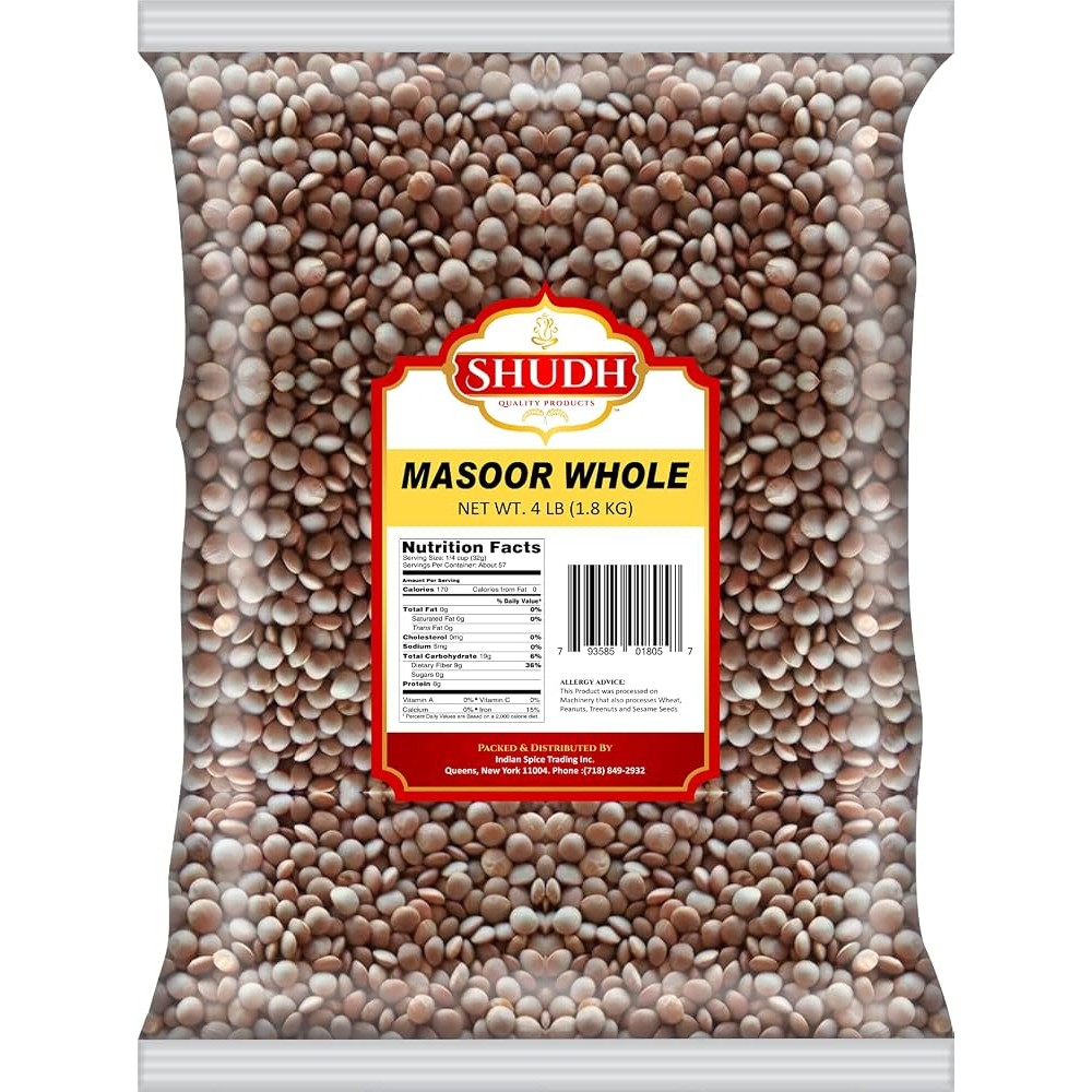 Shudh Masoor Dal 4 LBS