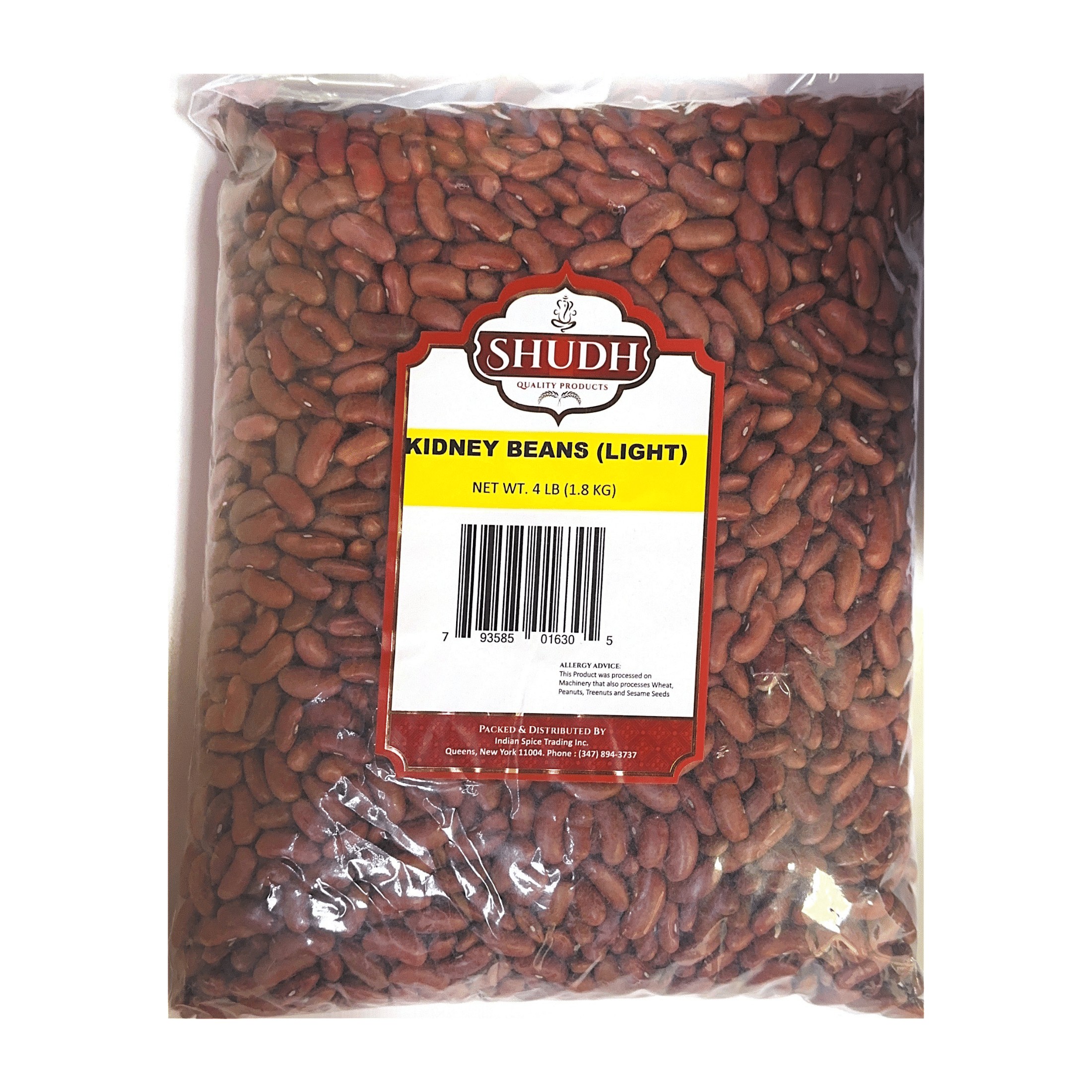 SHUDH KIDNEY BEANS LIGHT 4 LBS