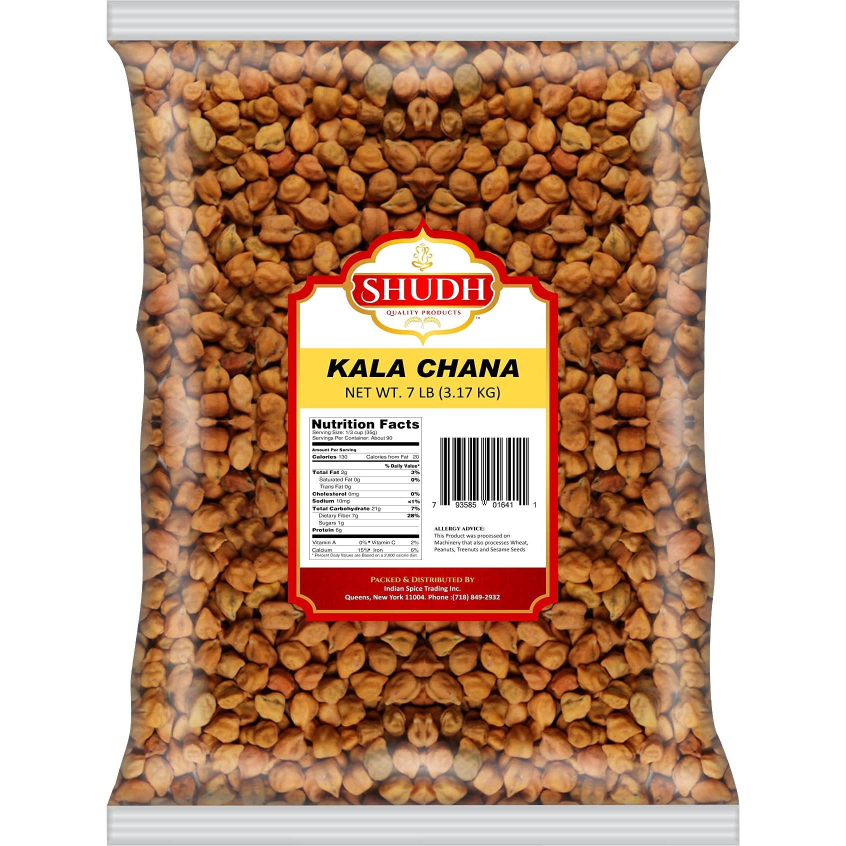 SHUDH KALA CHANA 7 LBS