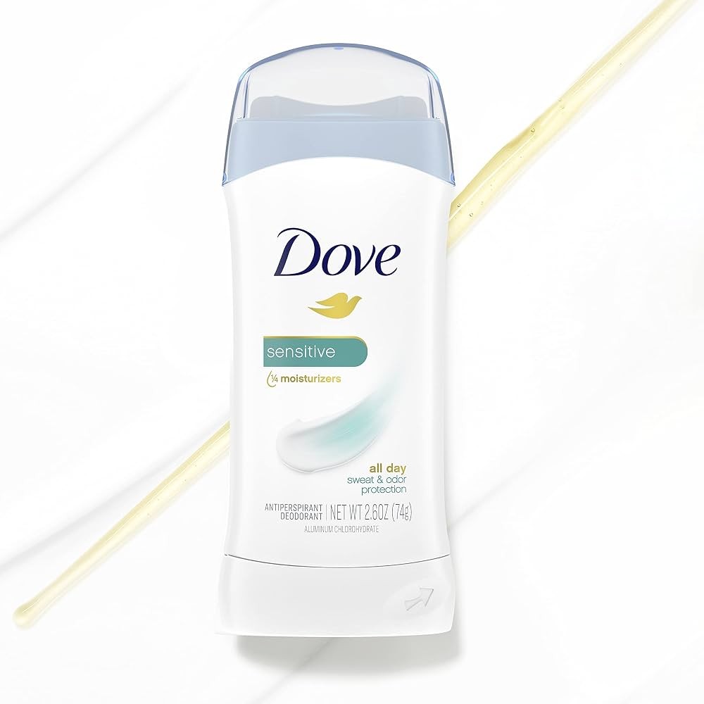 Dove Invisible Solid Antiperspirant Sensitive Skin 2.6 OZ