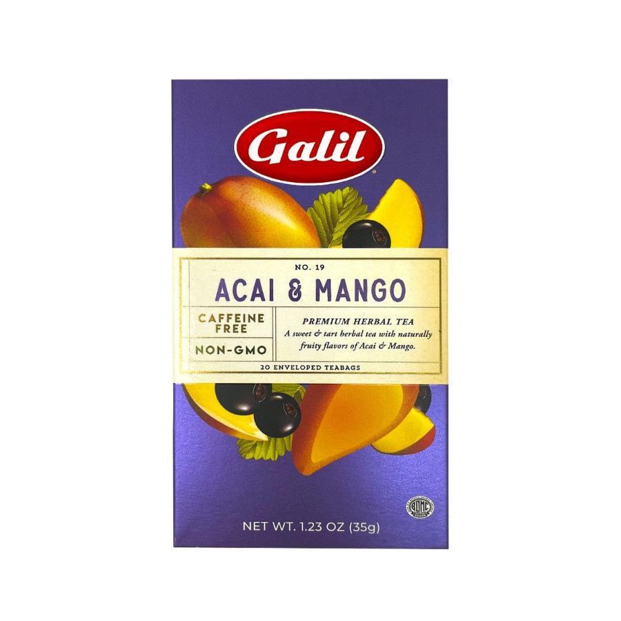 GALIL ACAI N MANGO HERBAL TEA 20 BAG