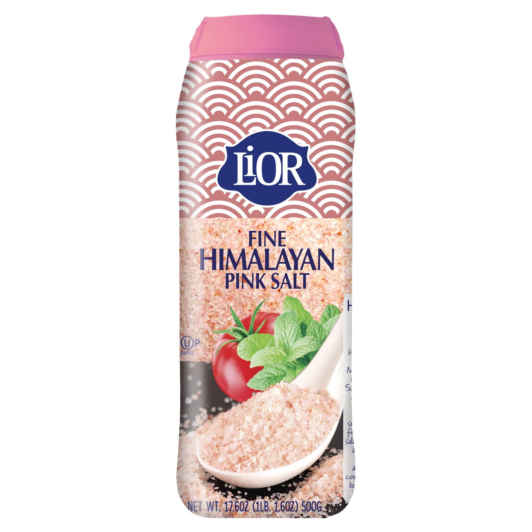 LIOR FINE HIMALAYAN PINK SALT 500 GM