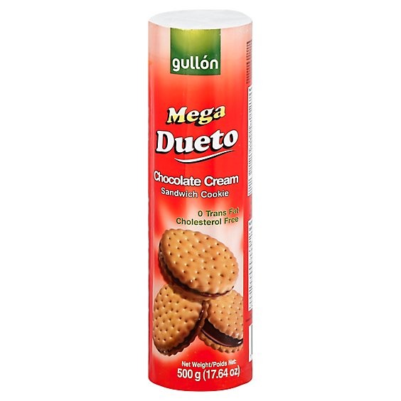 GULLON MEGA DUETO CHOCO COOKOIES 17.6 OZ