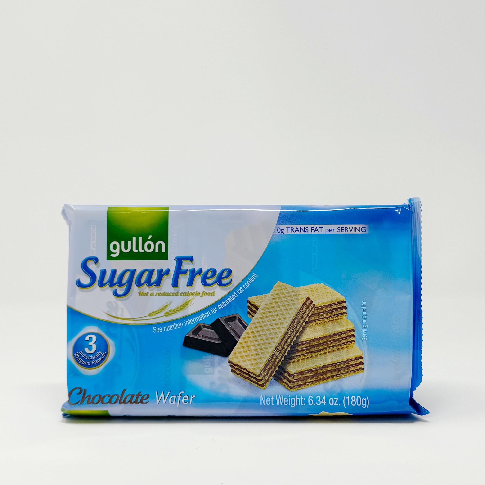 GULLON SF CHOC WAFER  180 GM