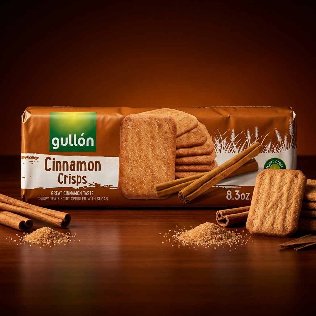 Gullon Cinamon Crisps 235 GM