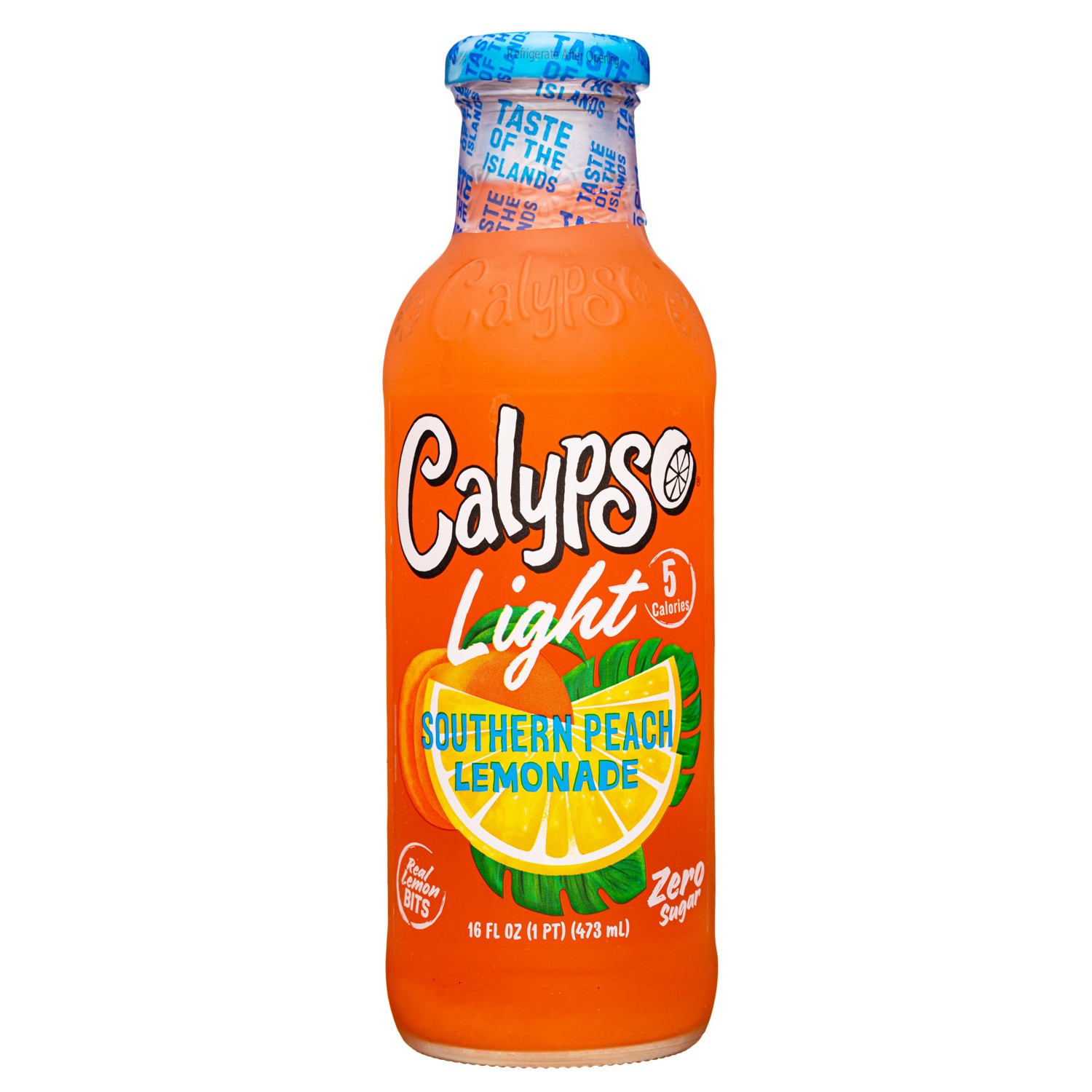 Calypso Taste Of The Islands   Southern Peach Lemonade 473 ML