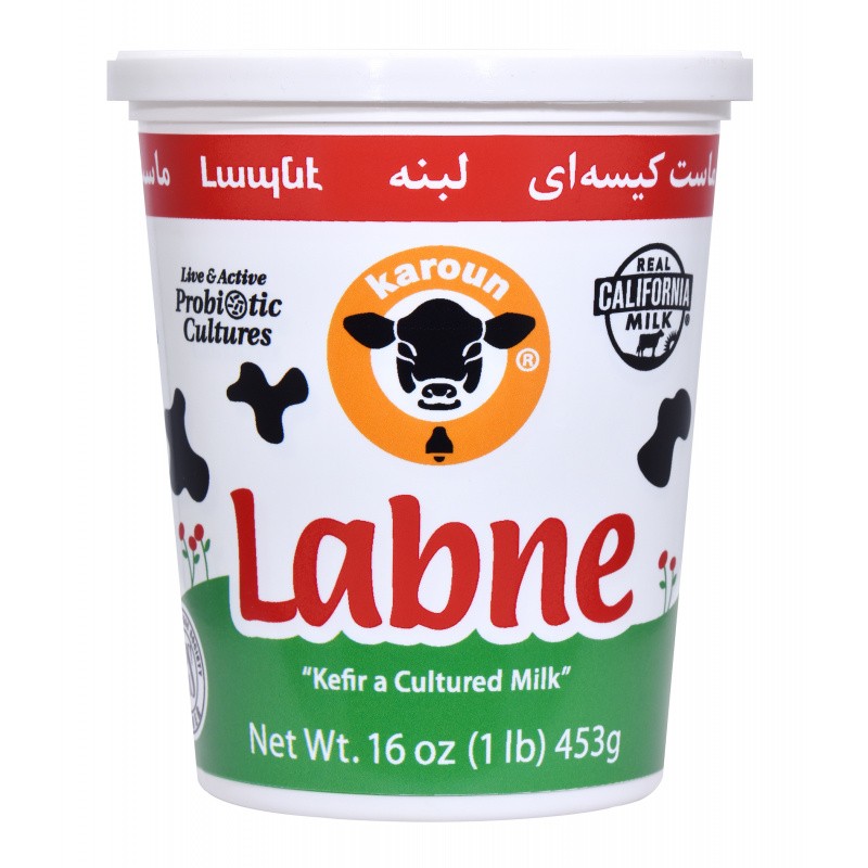 KAROUN Labne Kefir Cheese Kosher & GlutenFree Yogurt Cheese 1 LBS