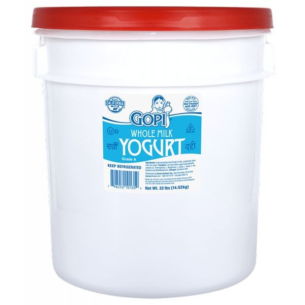 YOGURT BUCKET 32 LBS