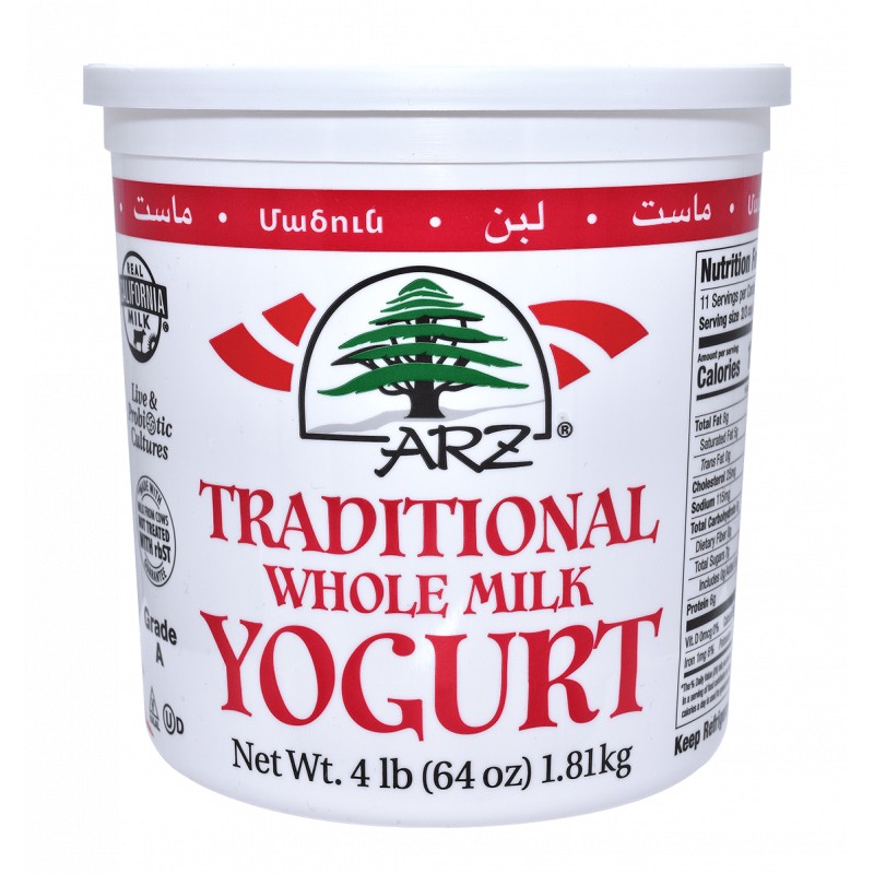 YOGURT PLAIN ARZ 4 LBS