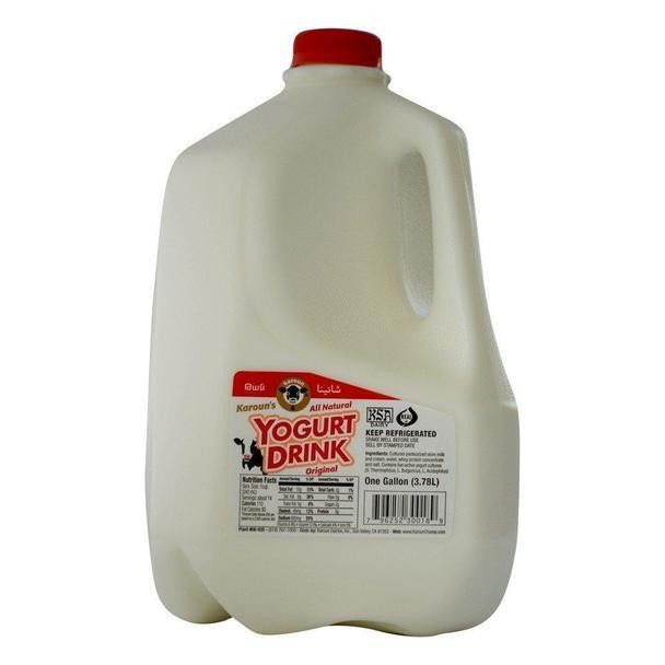 PLAIN YOGURT DRINK KAROUN 1 GALLON