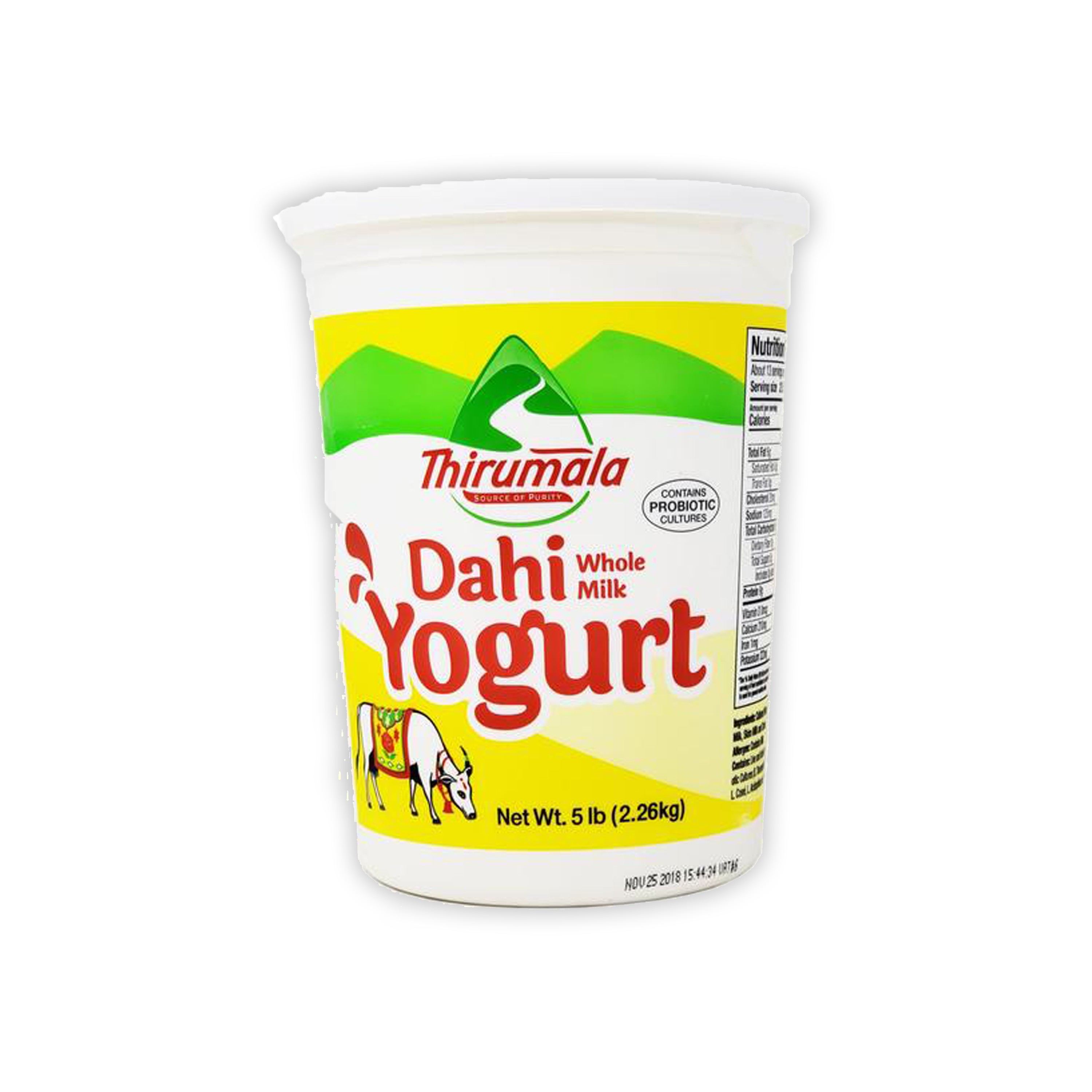 Thirumala Yogurt 5 Lbs