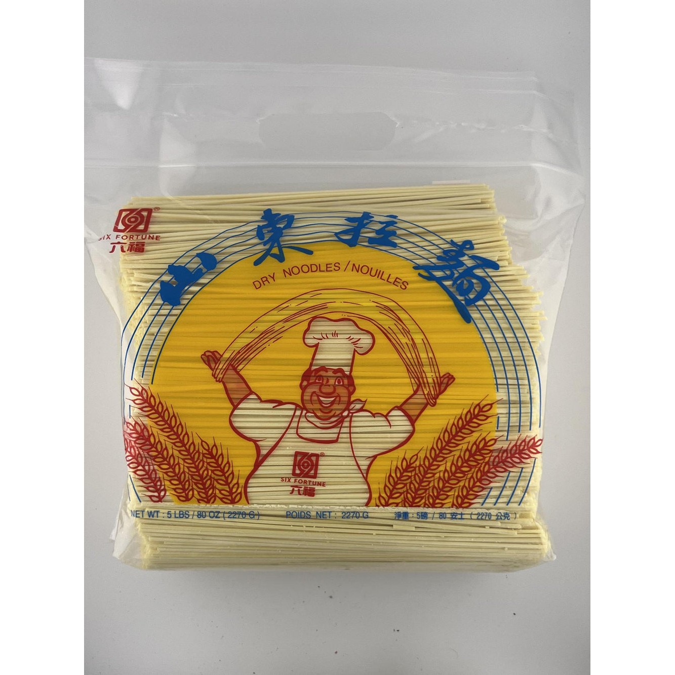 SIX FORTUNE DRY NOODLES  2.27 KG