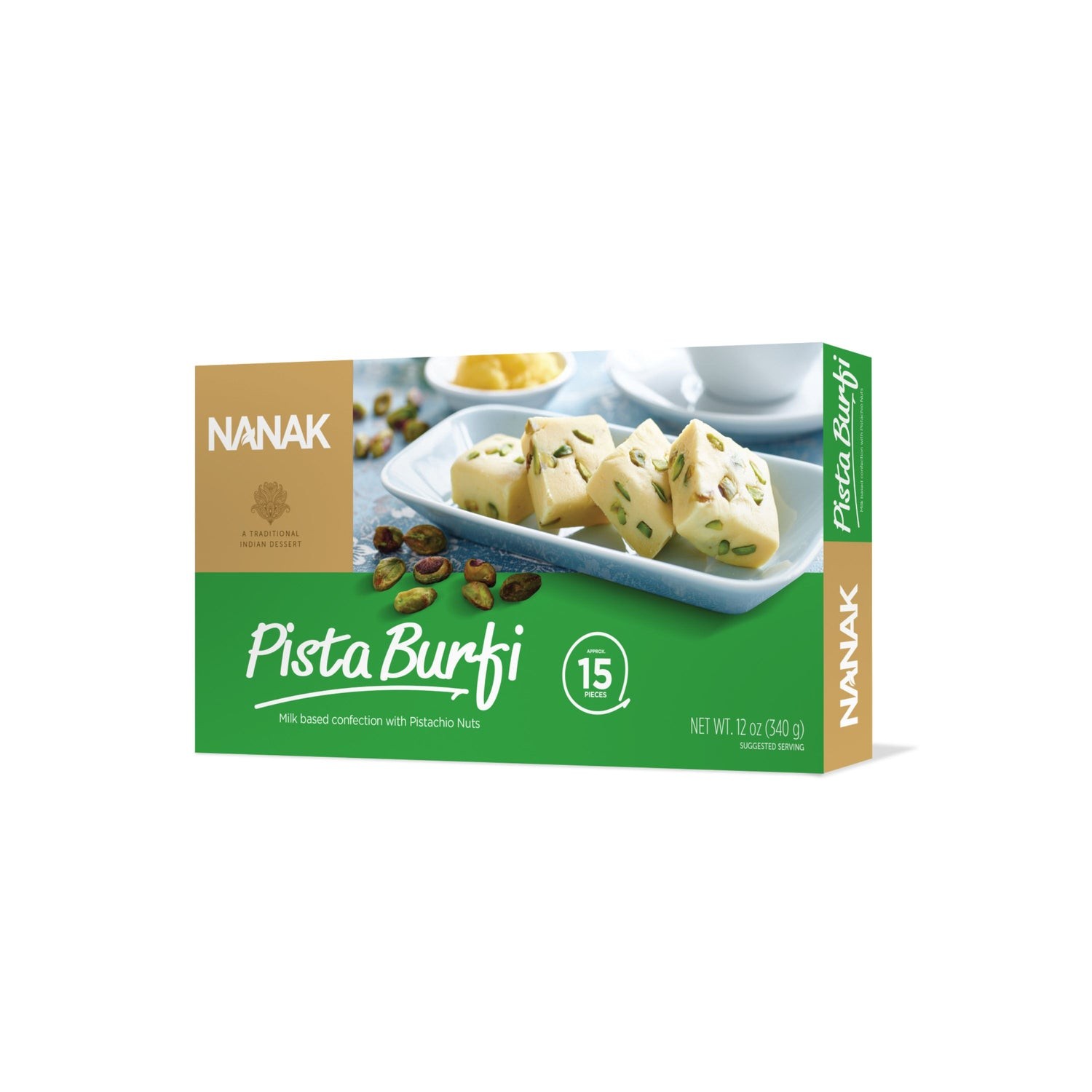 NANAK PISTA BURFI 340 GM