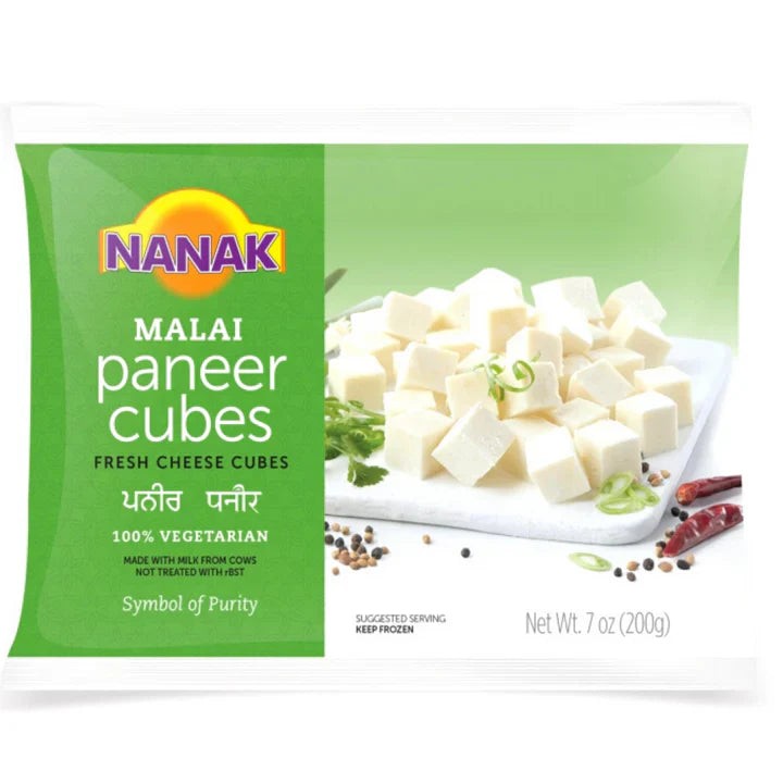 NANAK PANEER CUBES 7 OZ