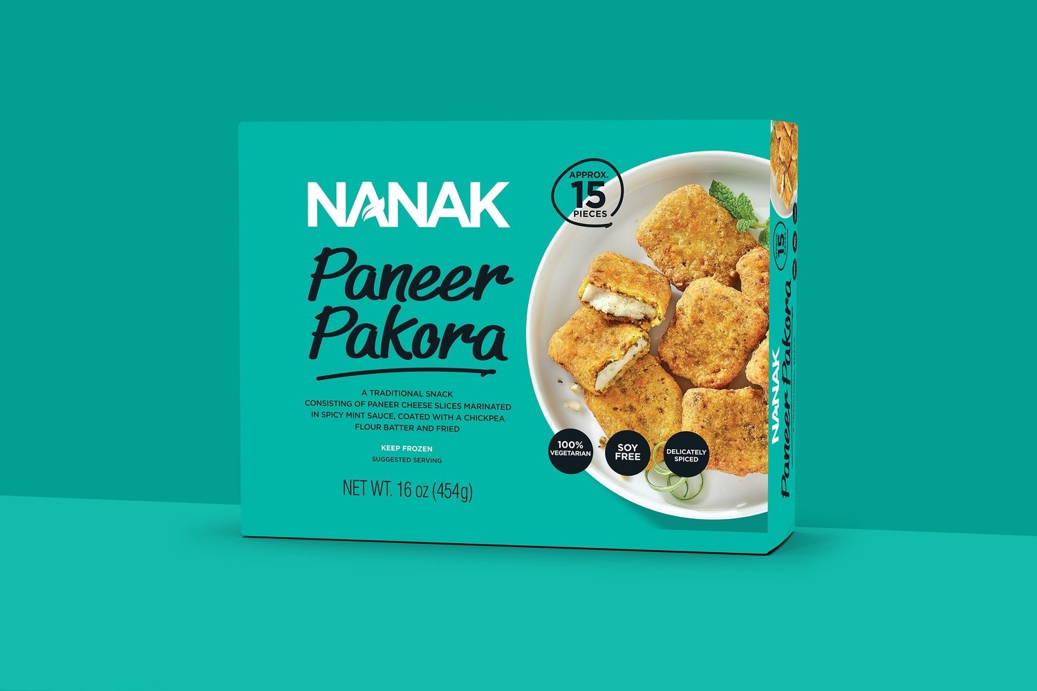 NANAK PANEER PAKORA 16 OZ