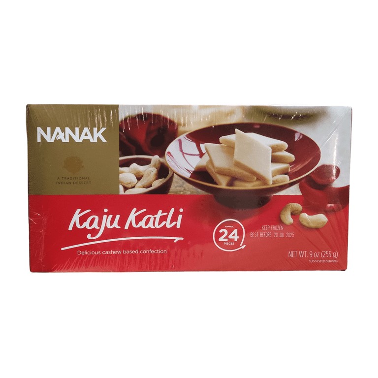 Nanak Kaju Katli Indian Dessert 24 PCS