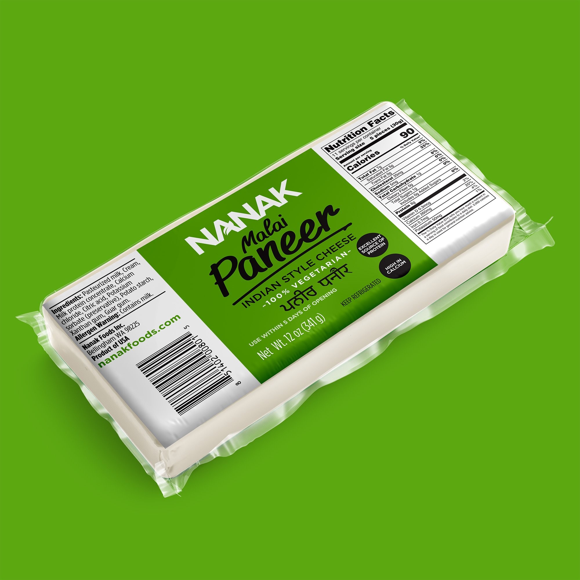 Nanak Malai Paneer 12 OZ